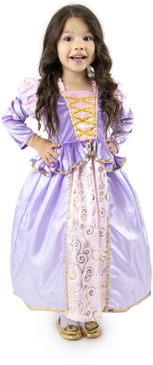 Små eventyr - rapunzel kjole - størrelse 98 110