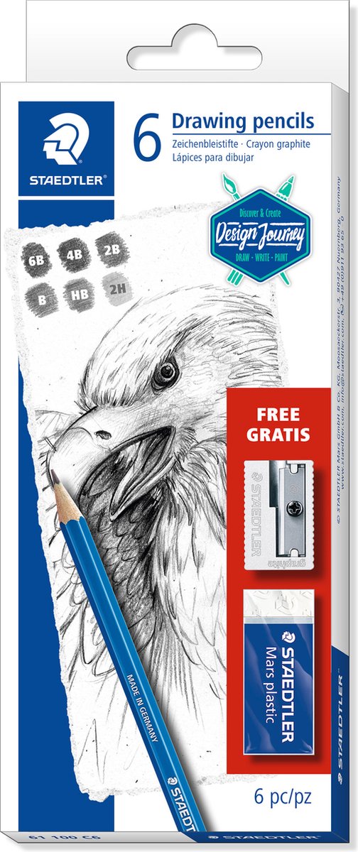 Staedtler promo sæt mars lumograph blyant