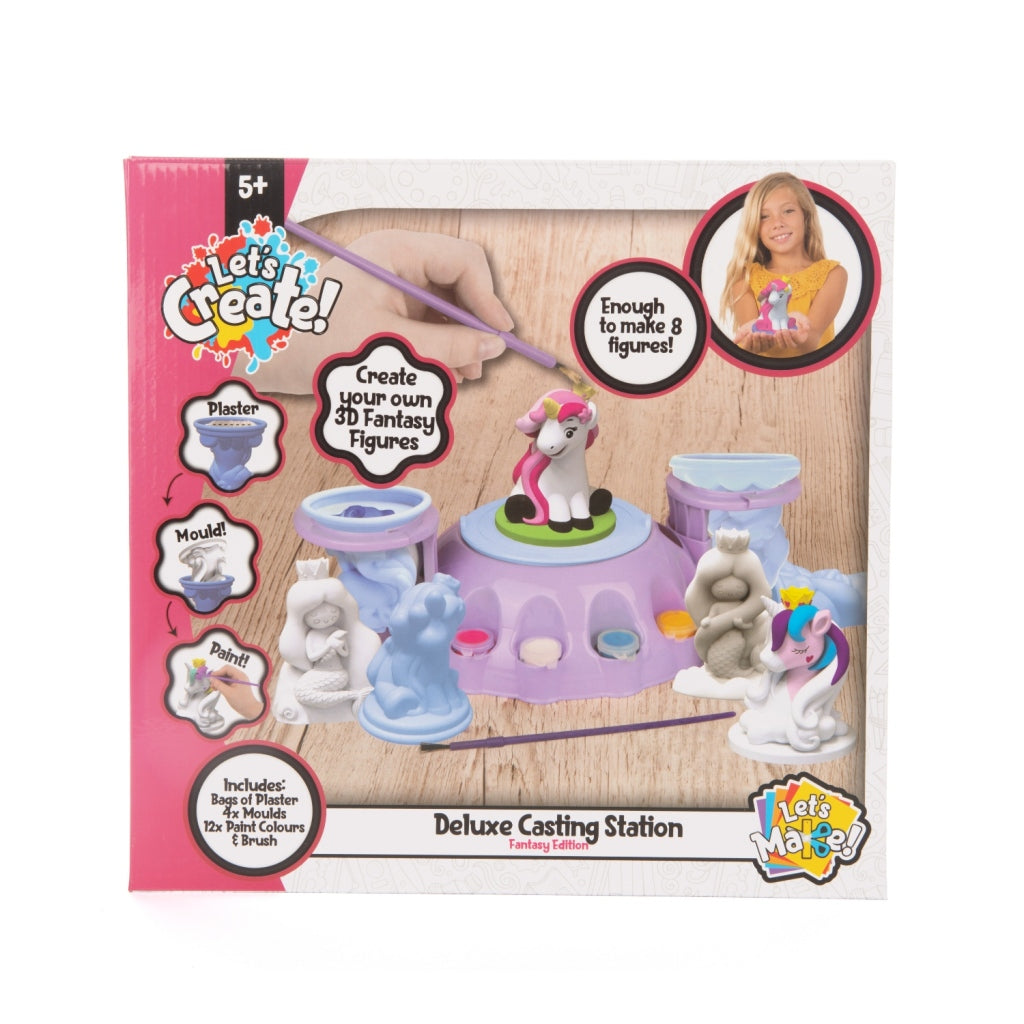 Lad os skabe! gipsstation unicorn deluxe