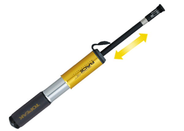 Topeak racerraket med minipumpe