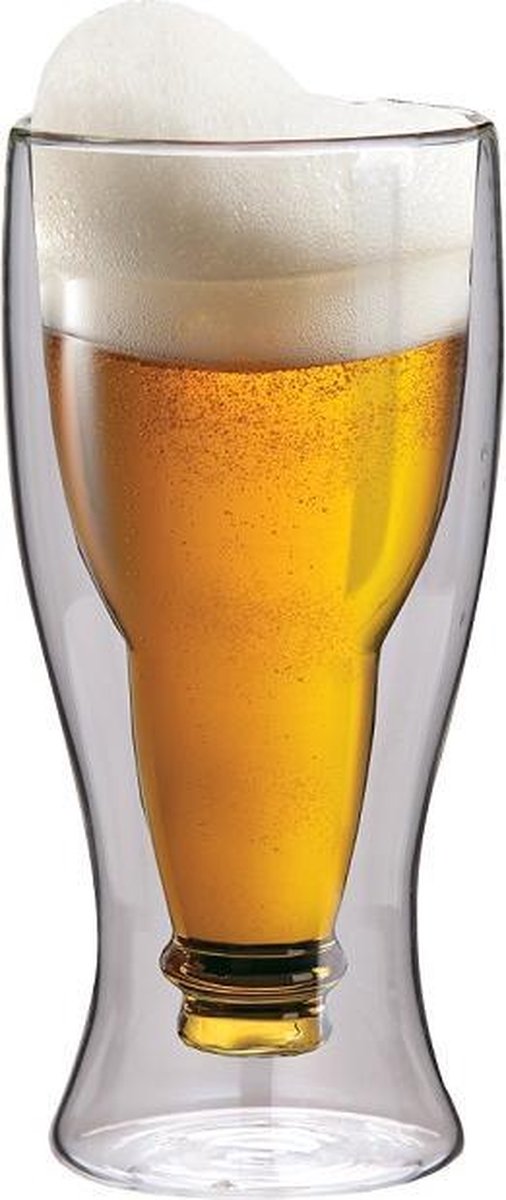 Maxxo ølglas xl dobbeltvægget -