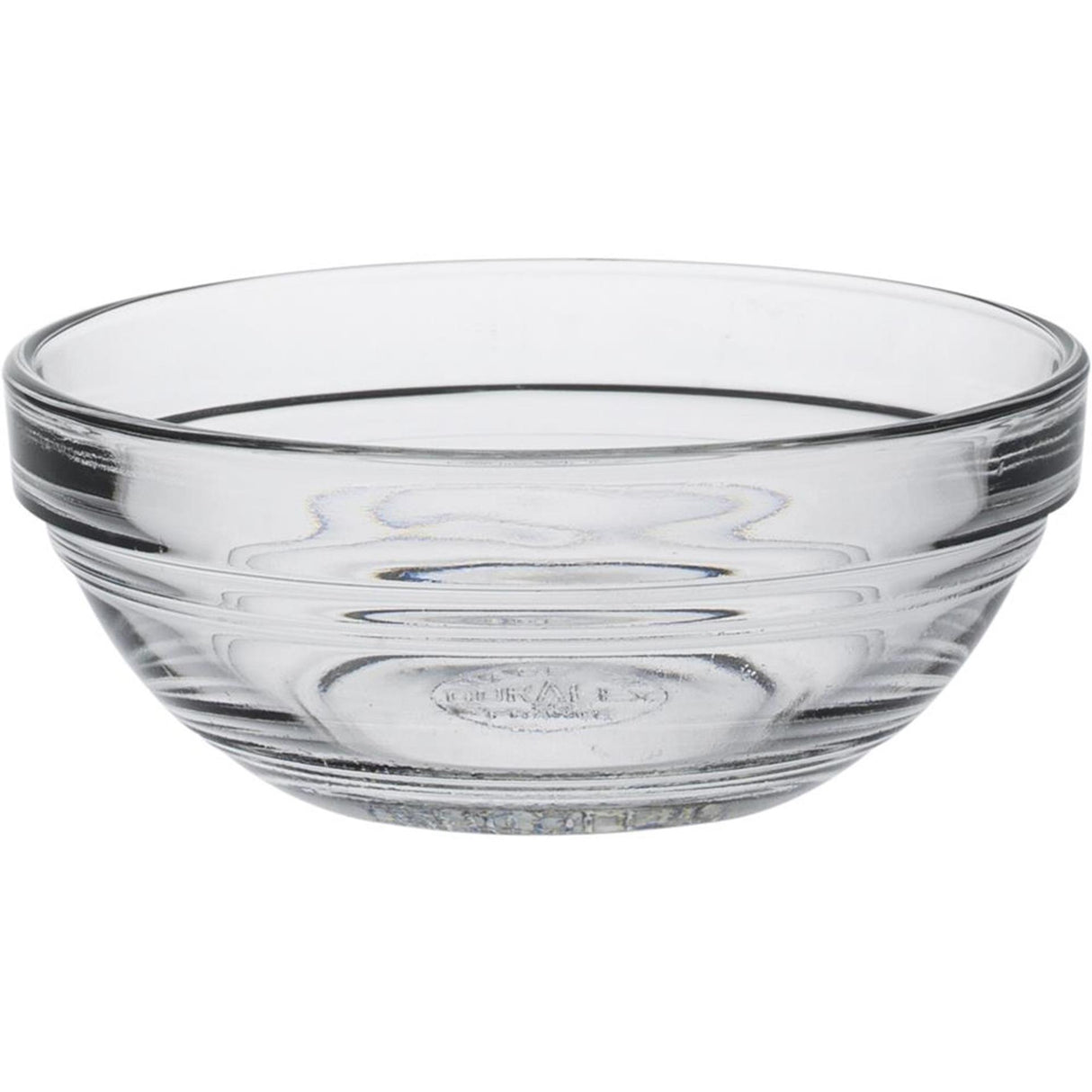 Duralex skål lys stabelbart rundt hårdt glas 125ml 9cm 6 stk