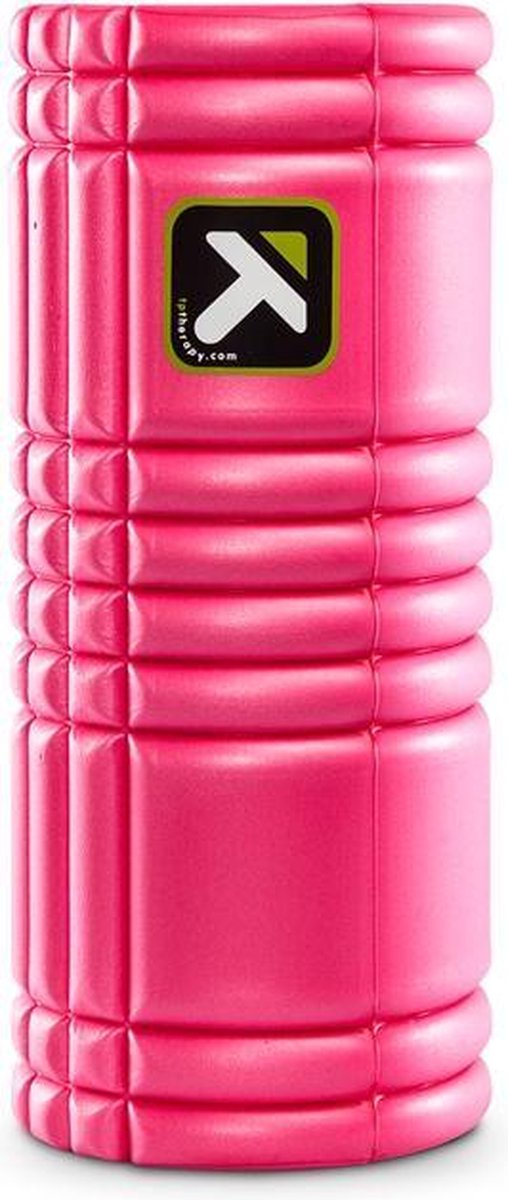 Triggerpoint - gitteret 1.0 foam roller - 33cm - pink - skum - massagerulle - yoga - pilates - fitness