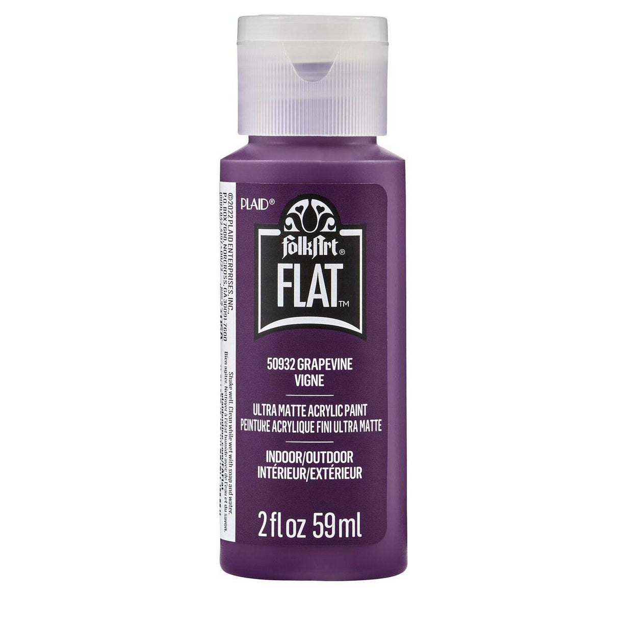 Folkart • flad ultra mat akrylmaling grapevine 59ml