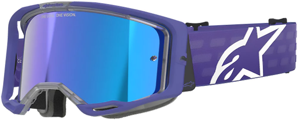 Alpinestars vision 8 corp (spejl blå) - mtb goggle