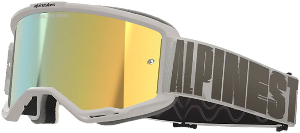 Alpinestars vision 5 hul (spejl guld) - mtb goggle