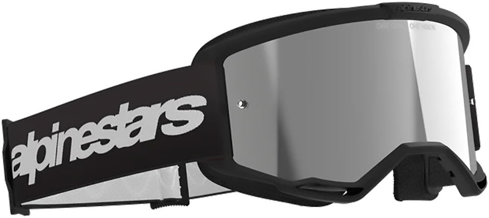 Alpinestars vision 3 ordmærke (spejl sølv) - mtb goggle