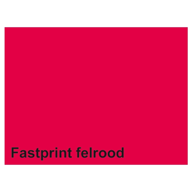 Quantore kopipapir fastprint a4 160gr lys rød 50 ark