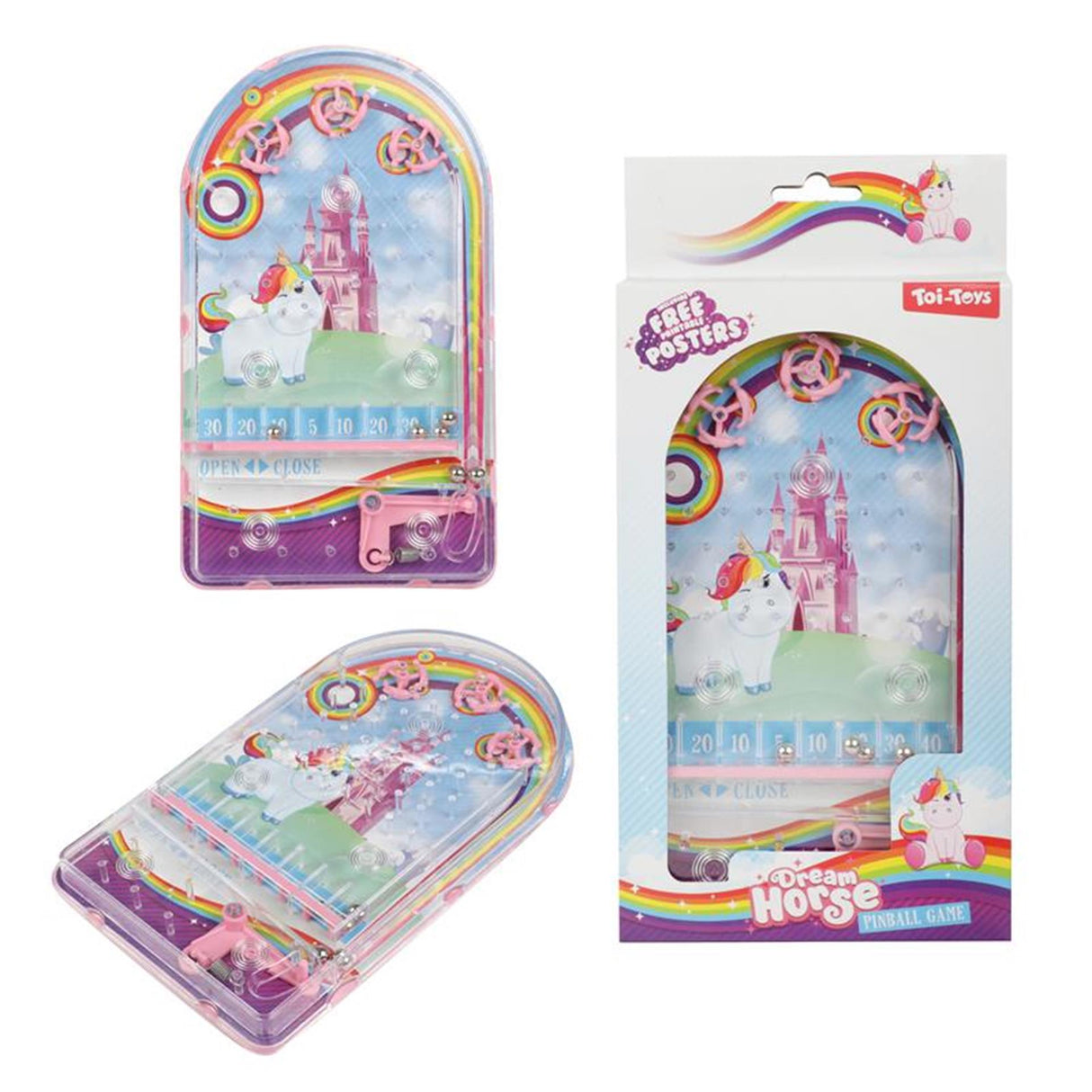 Toi-toys drømmeheste flipperspil