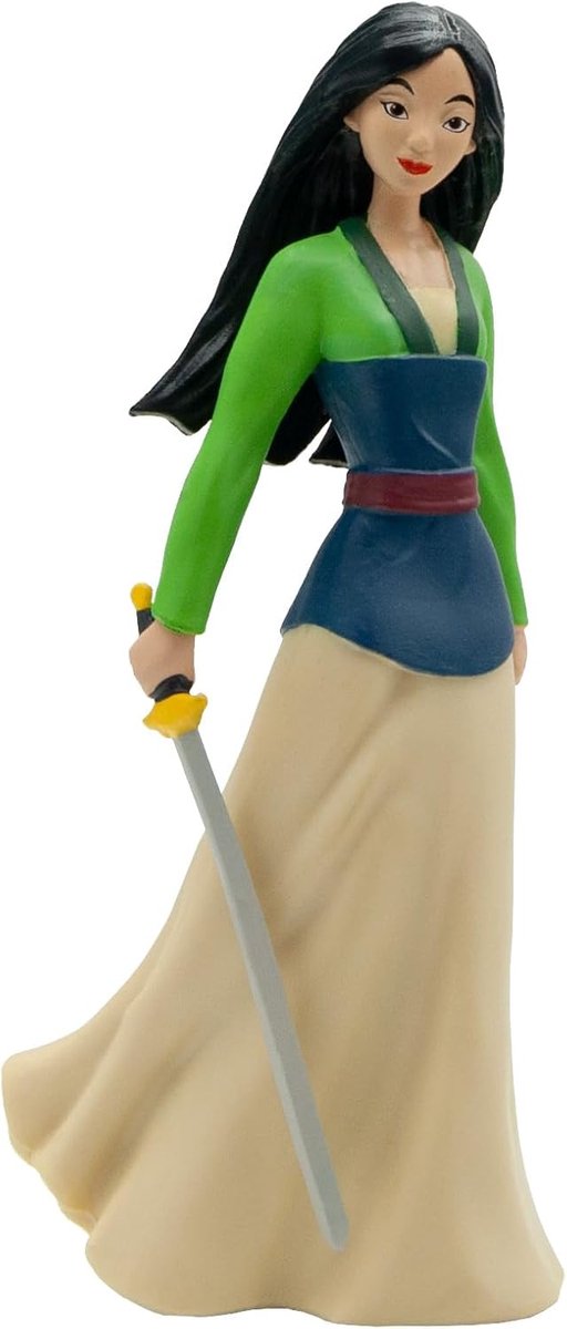 Bullyland 11356 – mulan legefigur og samlerfigur, ca. 10 cm – naturtro og detaljeret design – ideel som kagefigur og lille gave til børn fra 3 år.