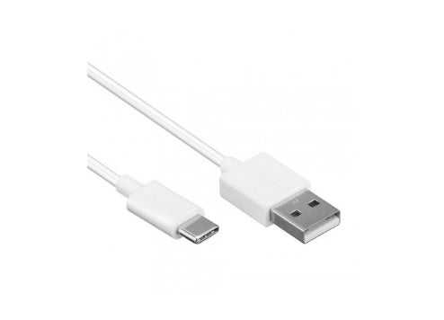 USB-C-kabel hvid 2,00 m
