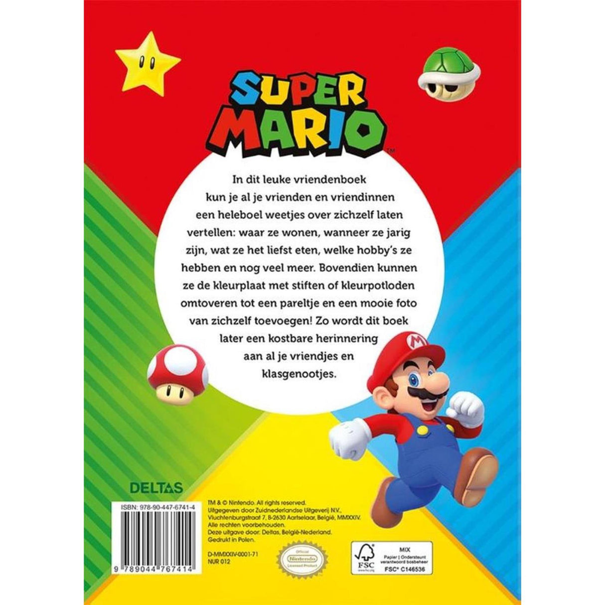 Deltas super mario vennebog