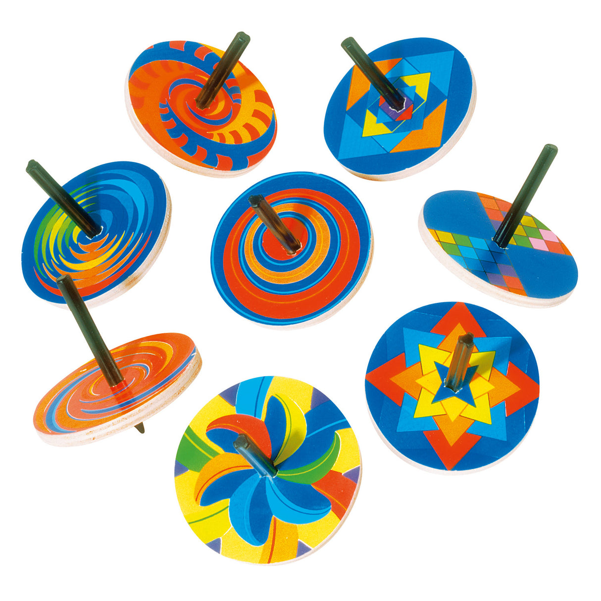 Goki spinning top farve rund