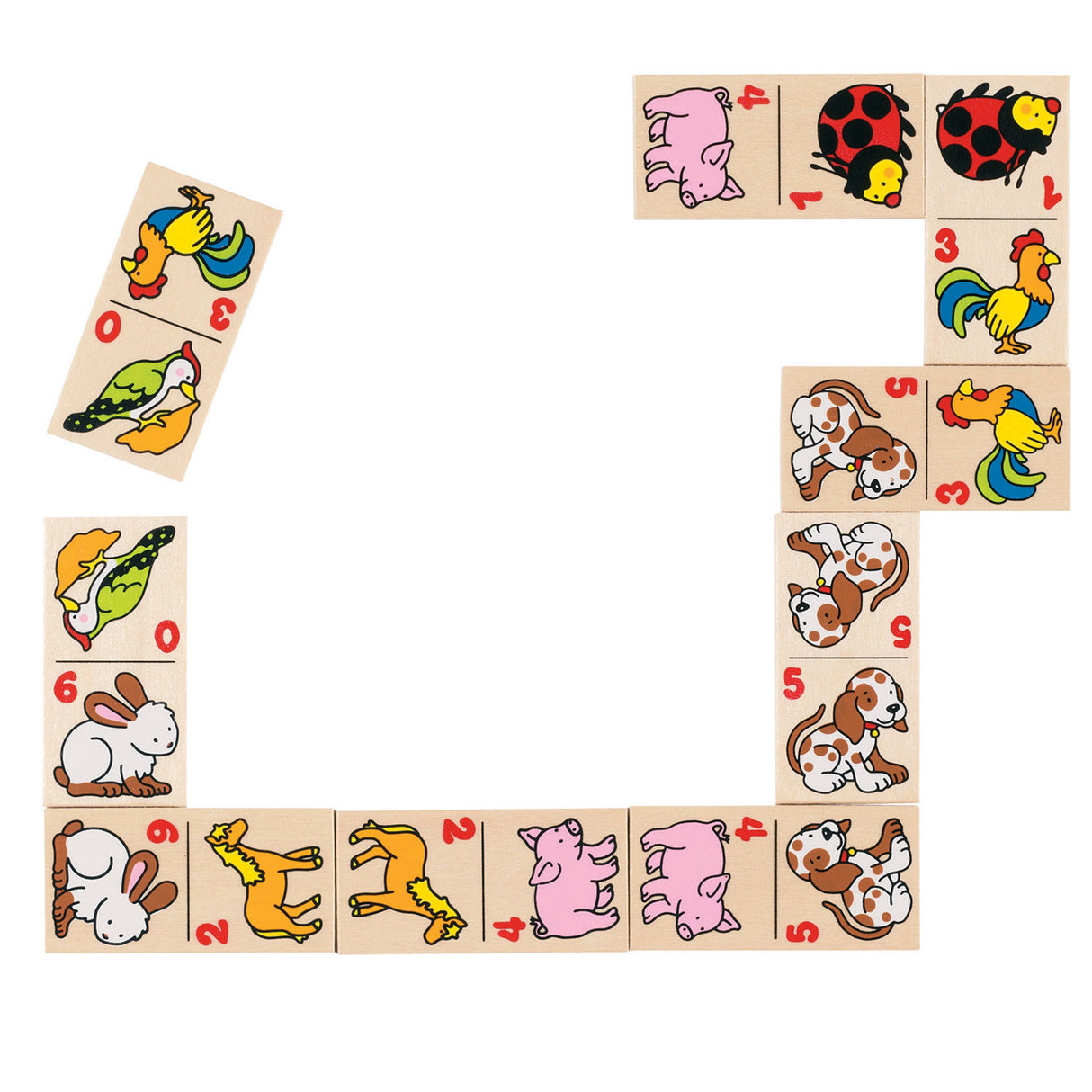 Goki Domino Dieren, 28 sten