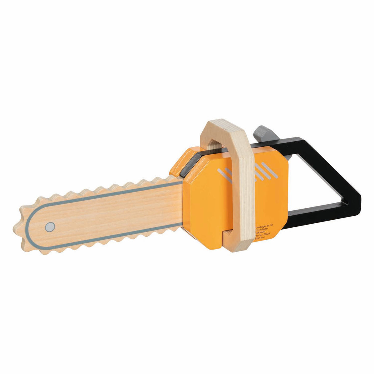 Goki legeredskaber - motorsav - 33,5x7,6x11cm - med bevægelse - 3 år