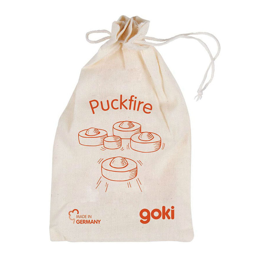 Goki Wood Puckfire Curling Werpspel, 7dlg.