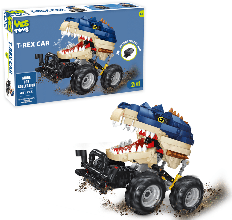 Oku yestoys t-rex bil med motor 441 dele