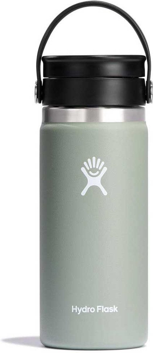 Hydroflaske bred flex sip låg kaffekop (473 ml) - agave