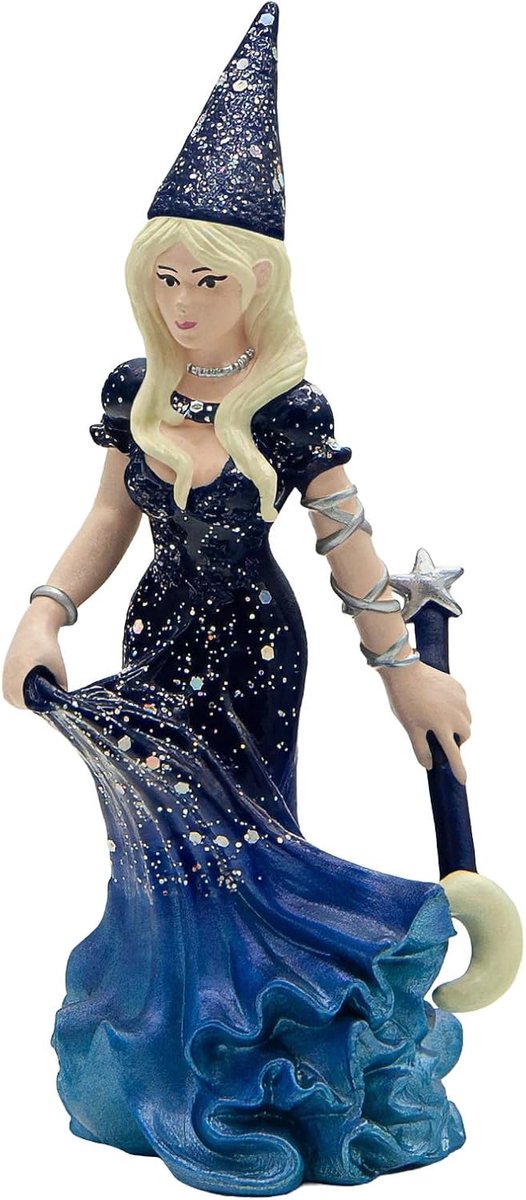 Bullyland 75622 – legefigur troldkvinde Laina – ca. 9,7 cm – naturtro og detaljeret design – ideel som fantasifigur, dekoration eller lille gave til børn fra 3 år
