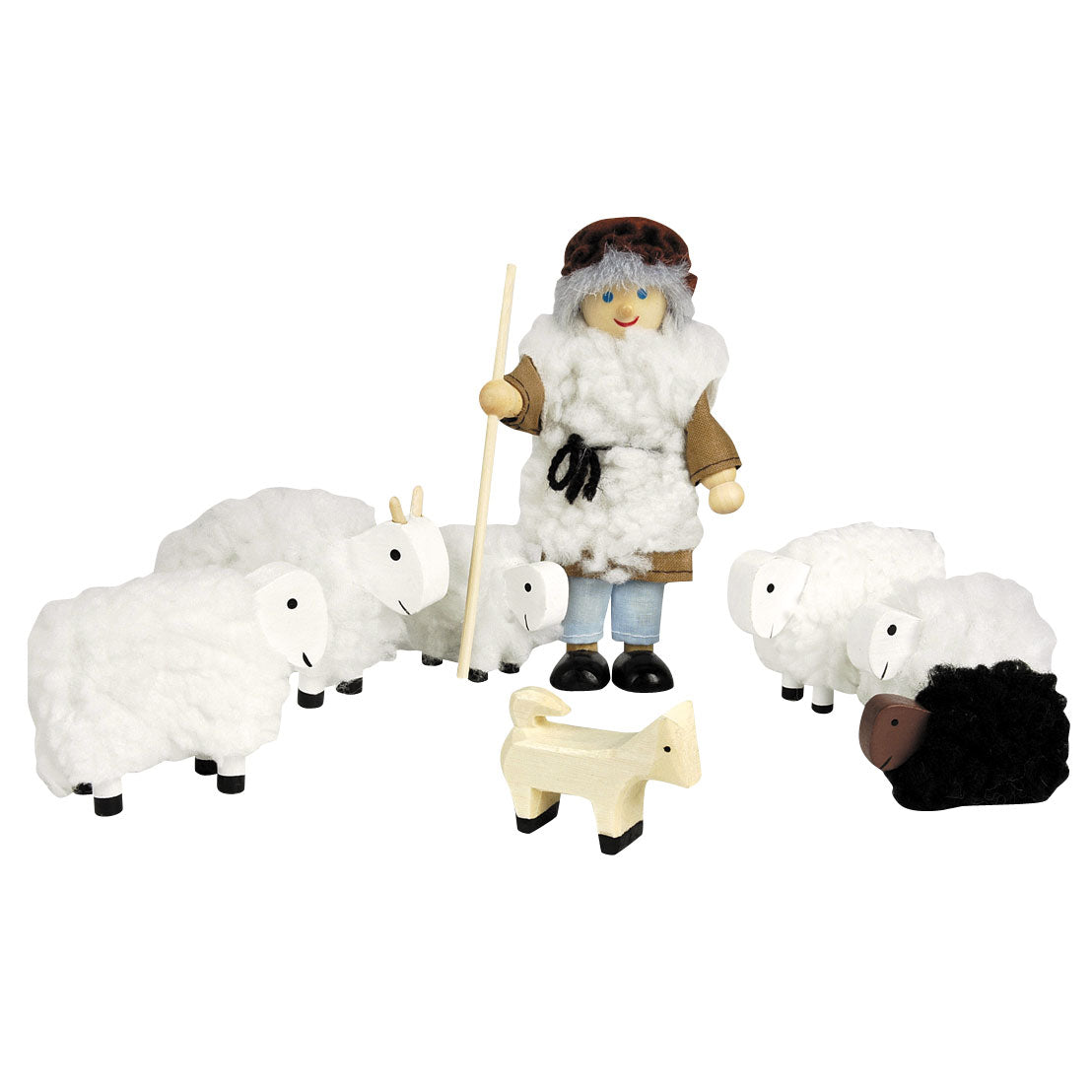 Goki Poppenhuis Herder + får