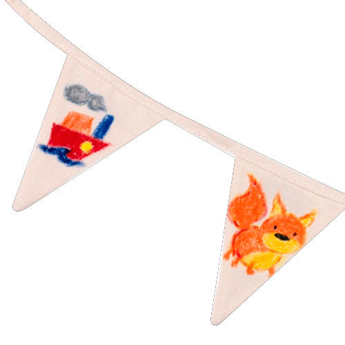 Goki flag guirlande til at male, fairt