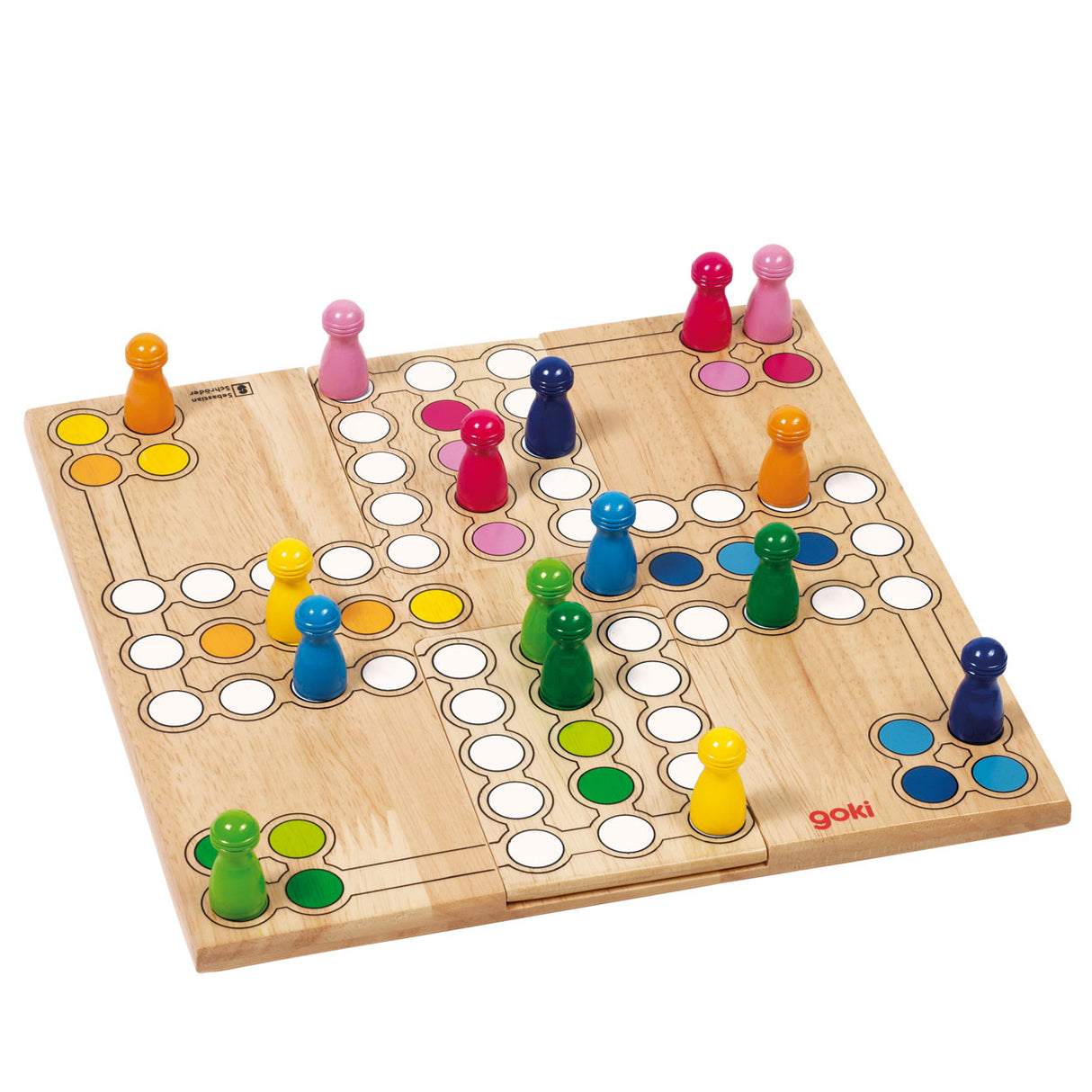 Goki træ ludo spil - variabel