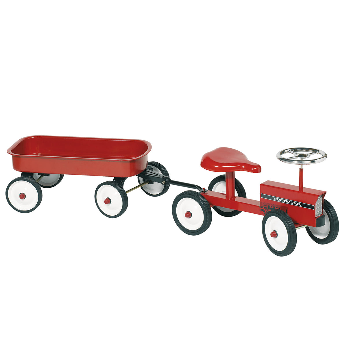 Goki Walking Car Tractor med trailer