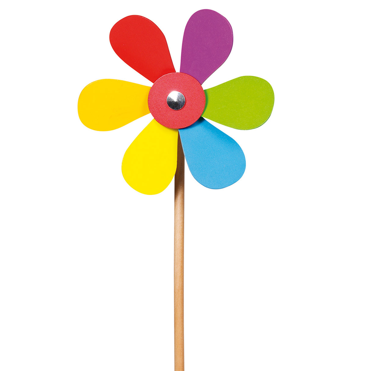 Goki Wooden Windmolen - Blomst