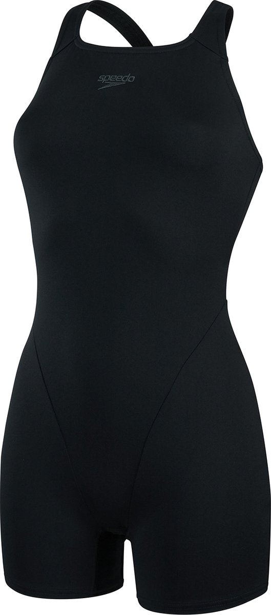 Speedo eco+ bendragt sportsbadedragt til kvinder - sort