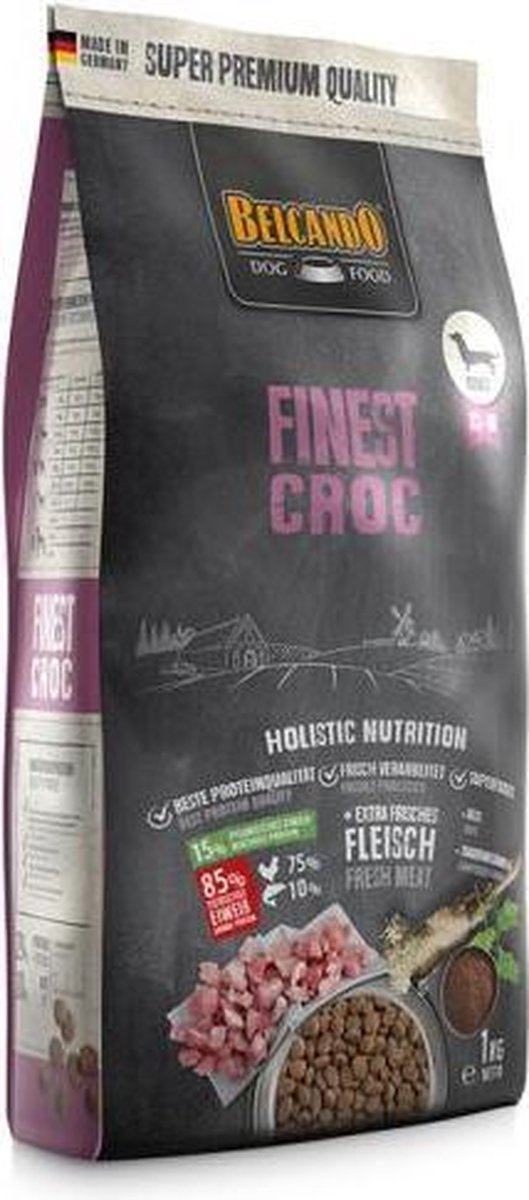 Belcando fineste krokodille - andelever - 4 kg