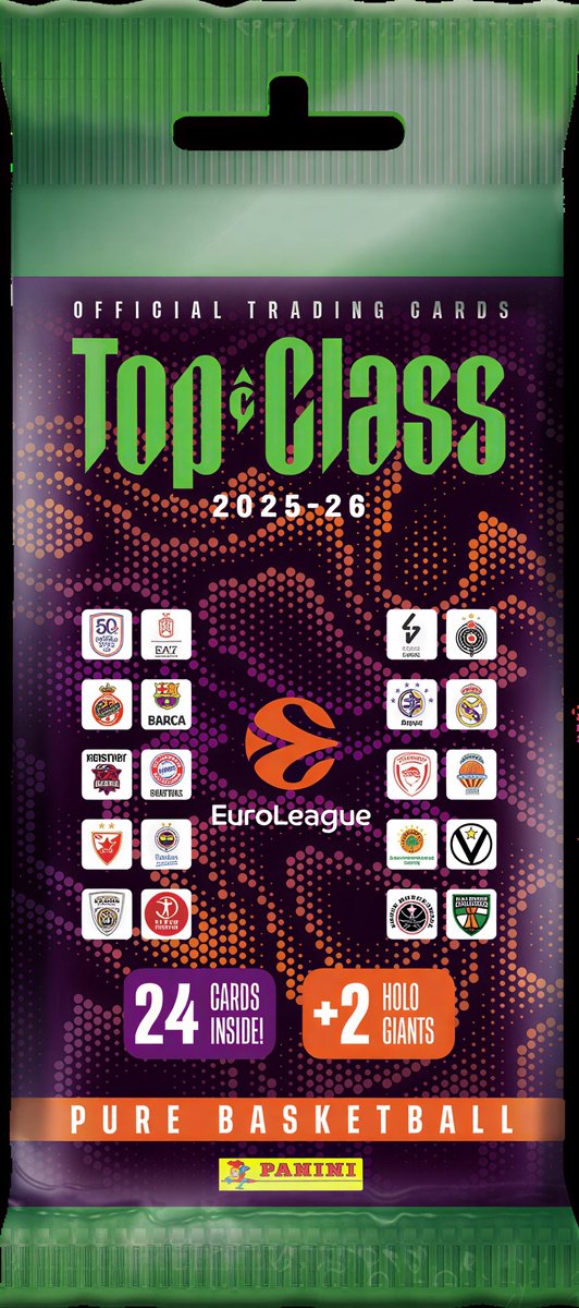 Panini - euro league topklasse 2025 2026 tc - fedtpakke