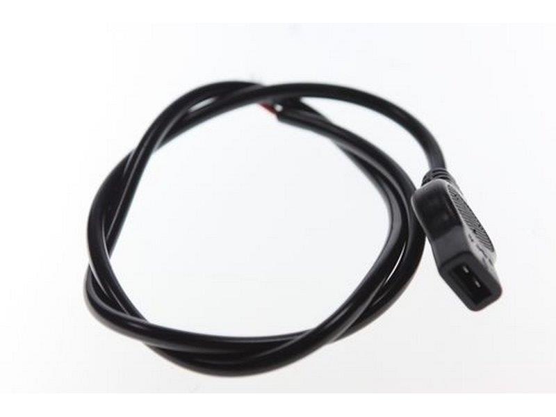 Plug+kabel hub dynamo isoleret