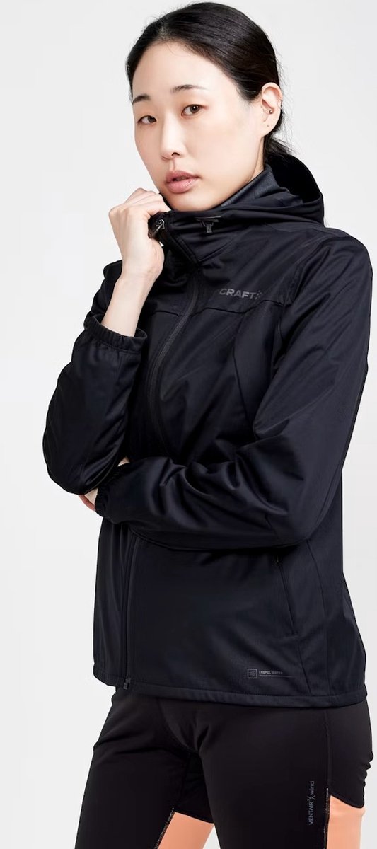 Craft adv essence hydrojakke med sportsvest til kvinder - sort