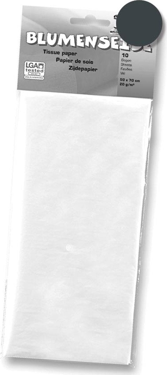Folia silkepapir sort