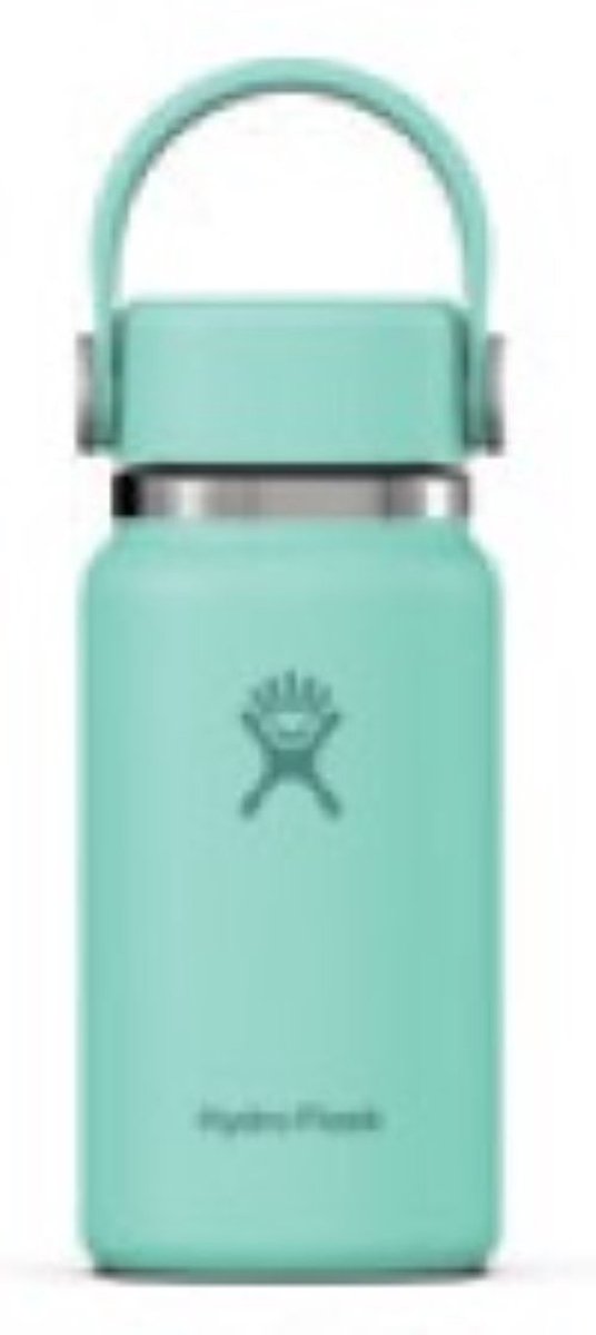 Hydroflaske - drikkeflaske micro hydro - 200 ml - havfruegrøn
