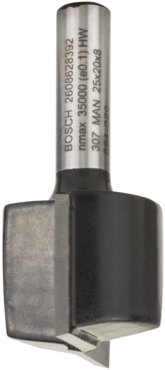 Bosch - pindfræsere 8 mm, d1 25 mm, l 20 mm, g 51 mm