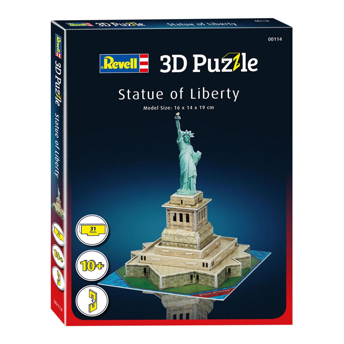 Revell 3D puslespil byggesæt - Frihedsgudinden 31.