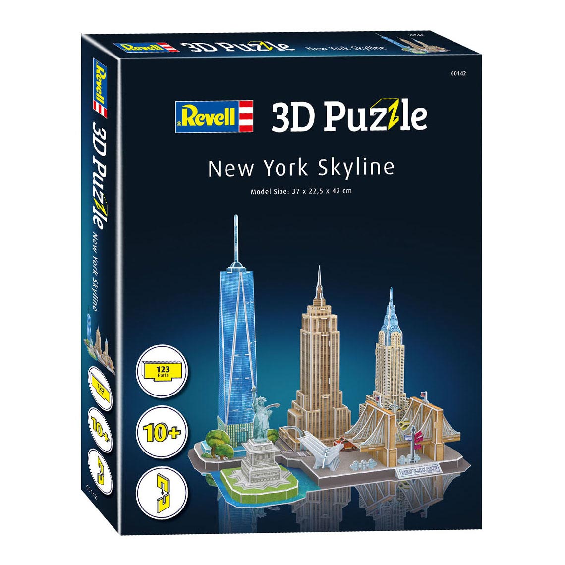 Revell 3D puslespil byggesæt - New York Skyline 123 stk.