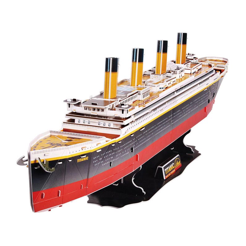 Revell 3D puslespil byggesæt - RMS Titanic 113 stk.