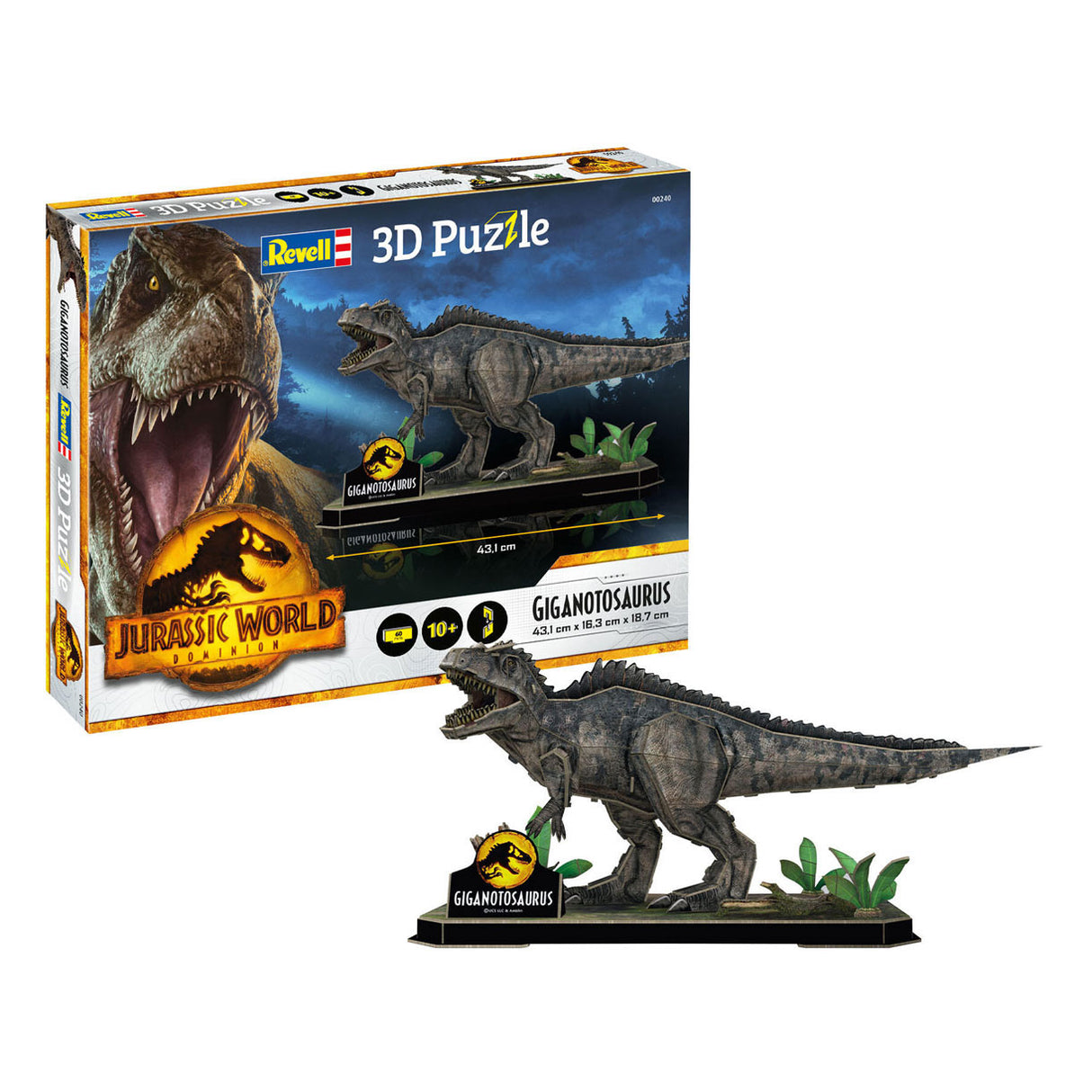 Revell 3D puslespil byggesæt - Jurassic WD Gigano