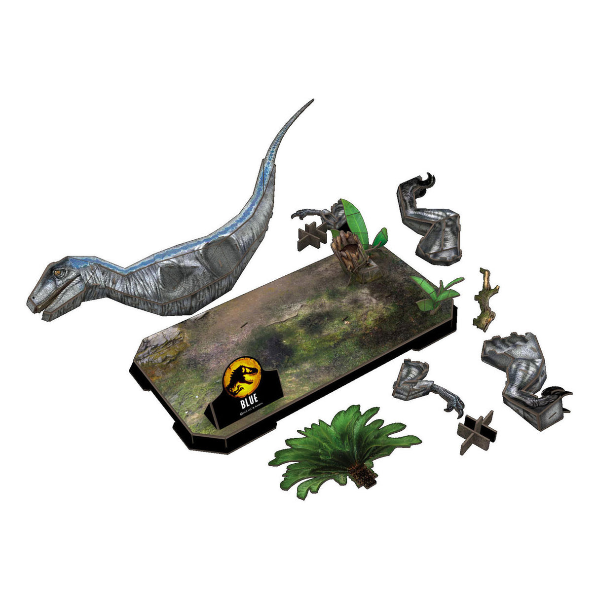 Revell 3D Puzzle Kitings Pakke - Jurassic World Dominion Blue