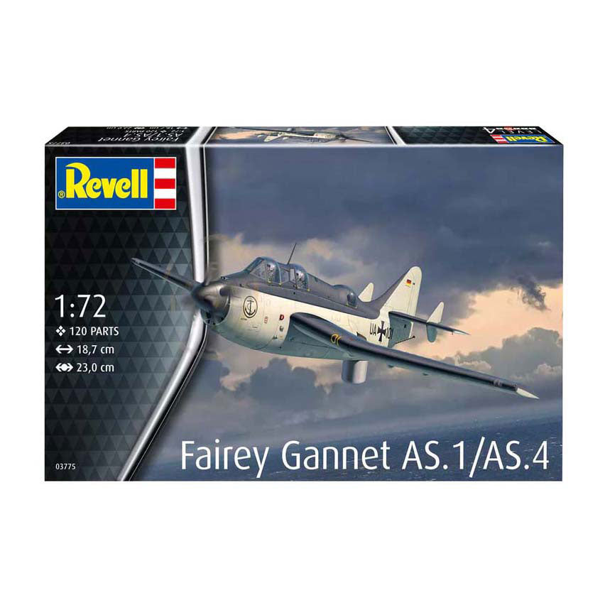 Revell modelsæt - fairey sule as.1 as.4