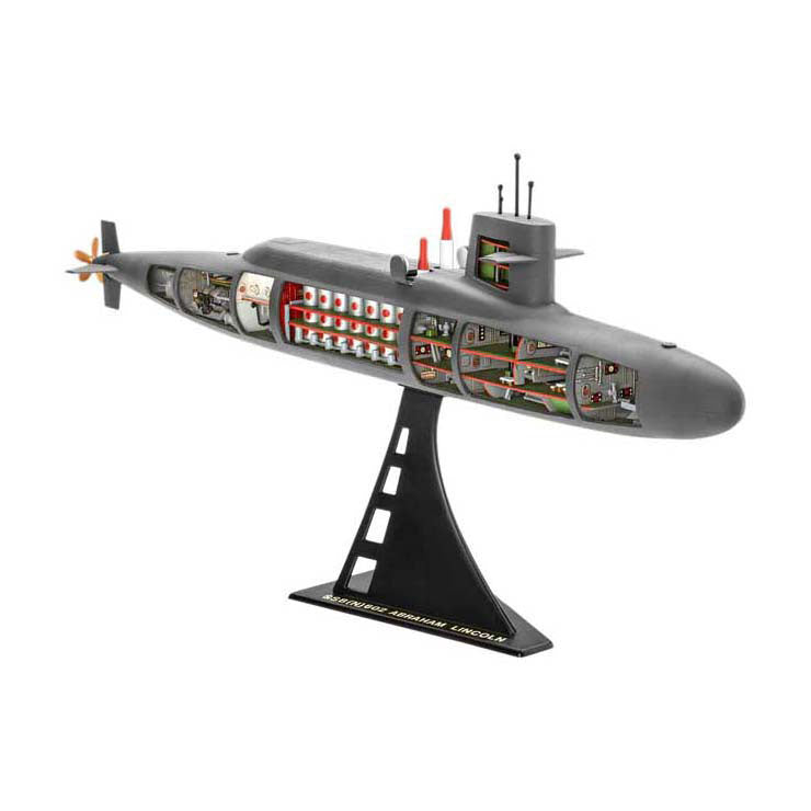 Revell modelsæt - s.s.b. abraham lincoln 1:253 - 158 stk.