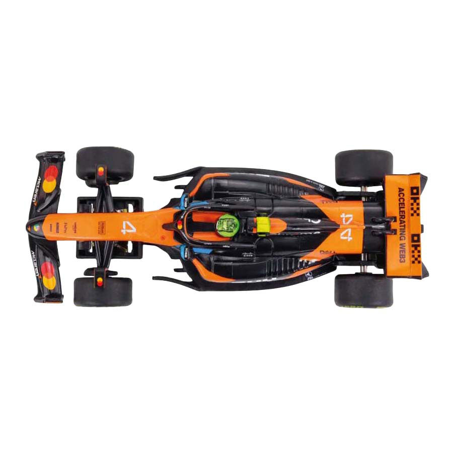 Carrera gå!!! mclaren formel 1 hold l. norris, nr.4 - 1:43
