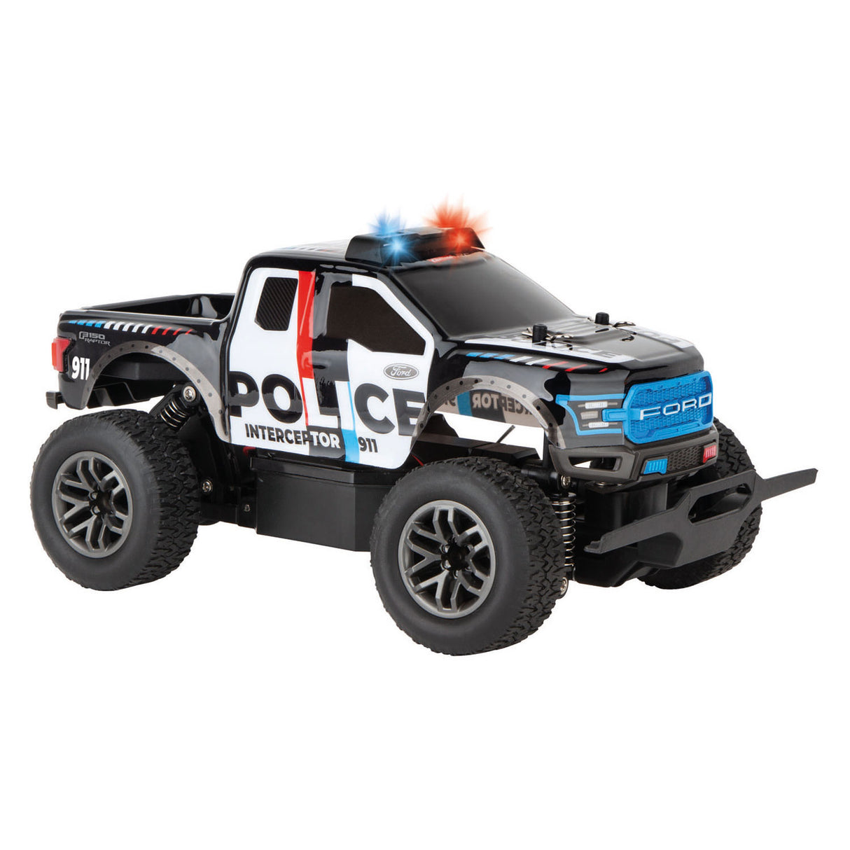Carrera 2.4ghz ford f-150 raptor politi rc