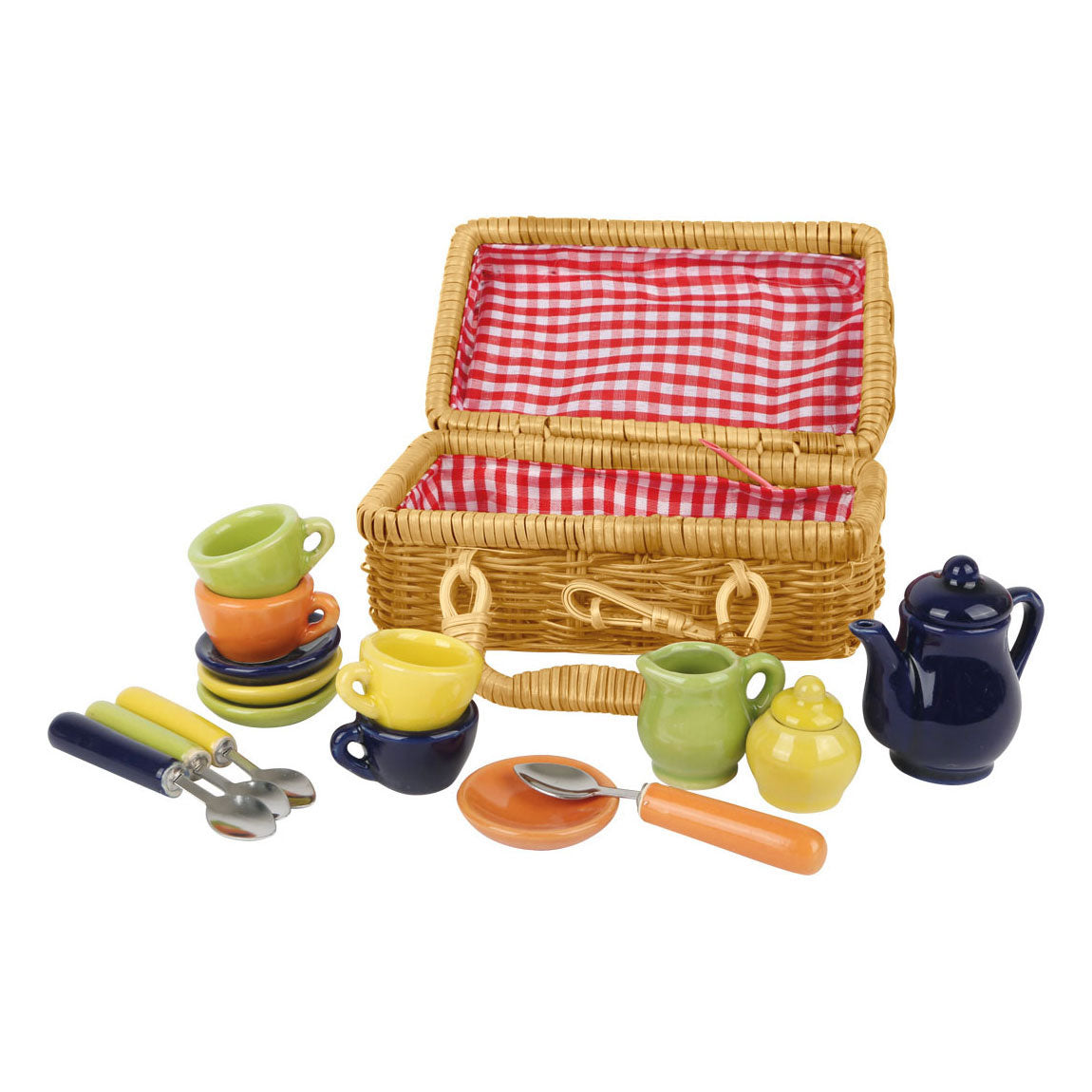 Lille fod - picnickurv med service