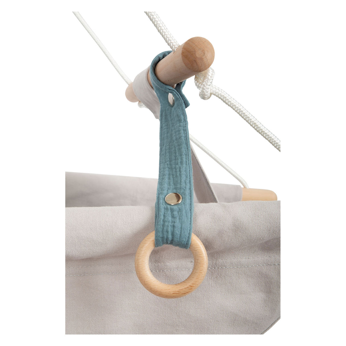 Lille fod - træ baby swing havkyst