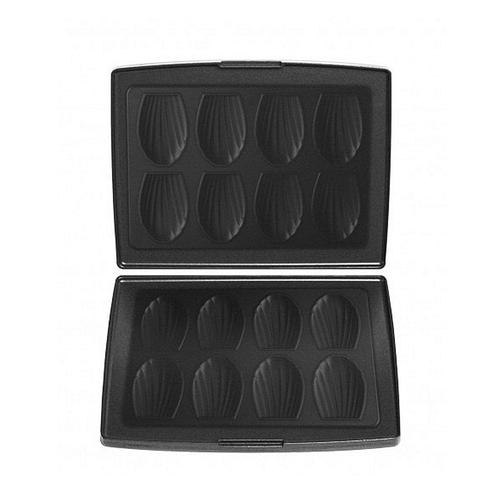 Fritel 142364 madeleines bageplader sort aluminium