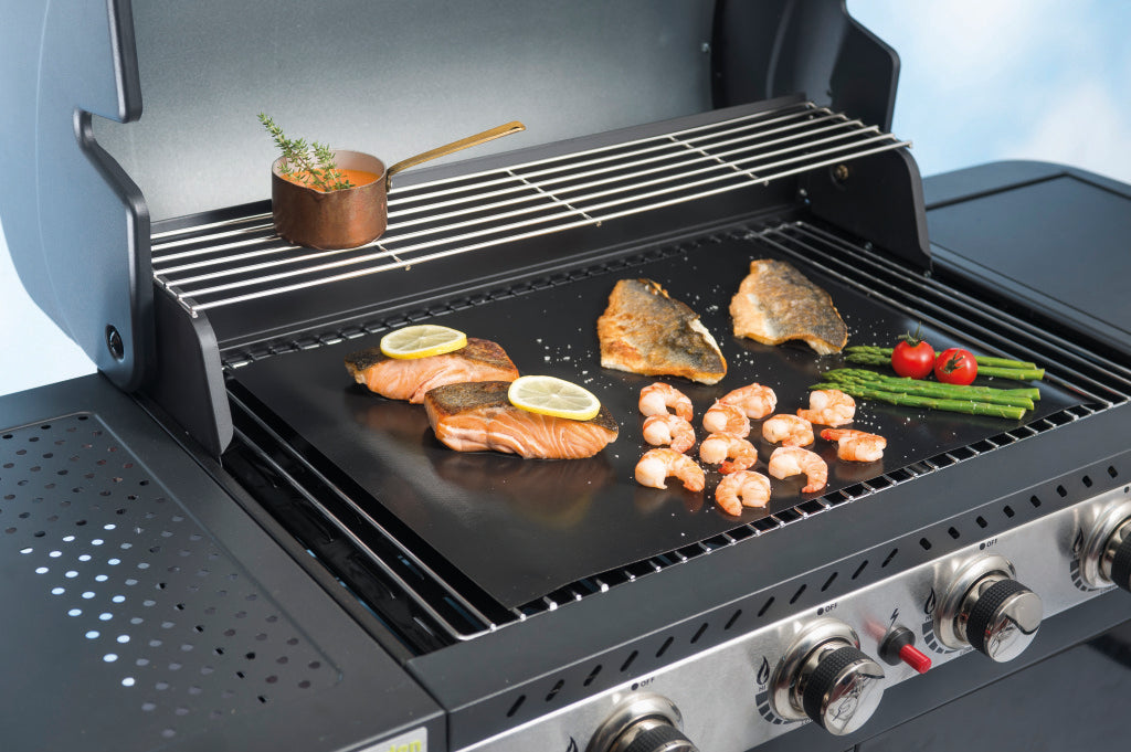 Nostik grill folie 40x50cm non-stick sort