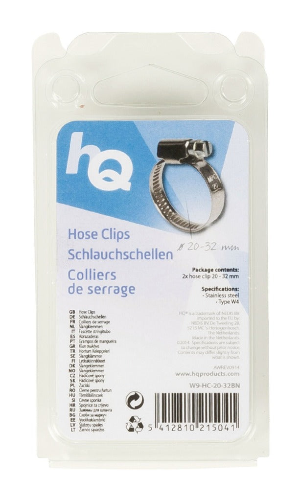 HQ w9-hc-20-32bn slangeklemmer 20 - 32 mm
